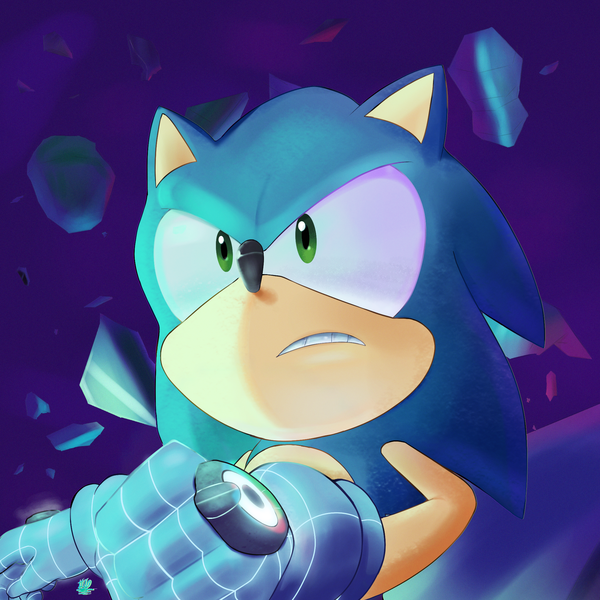 cohost! - #sonic prime fanart