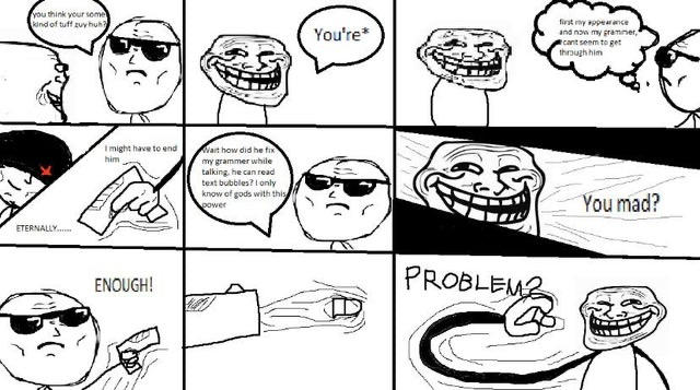rage comic manga page 1 by parkourmario565 on DeviantArt