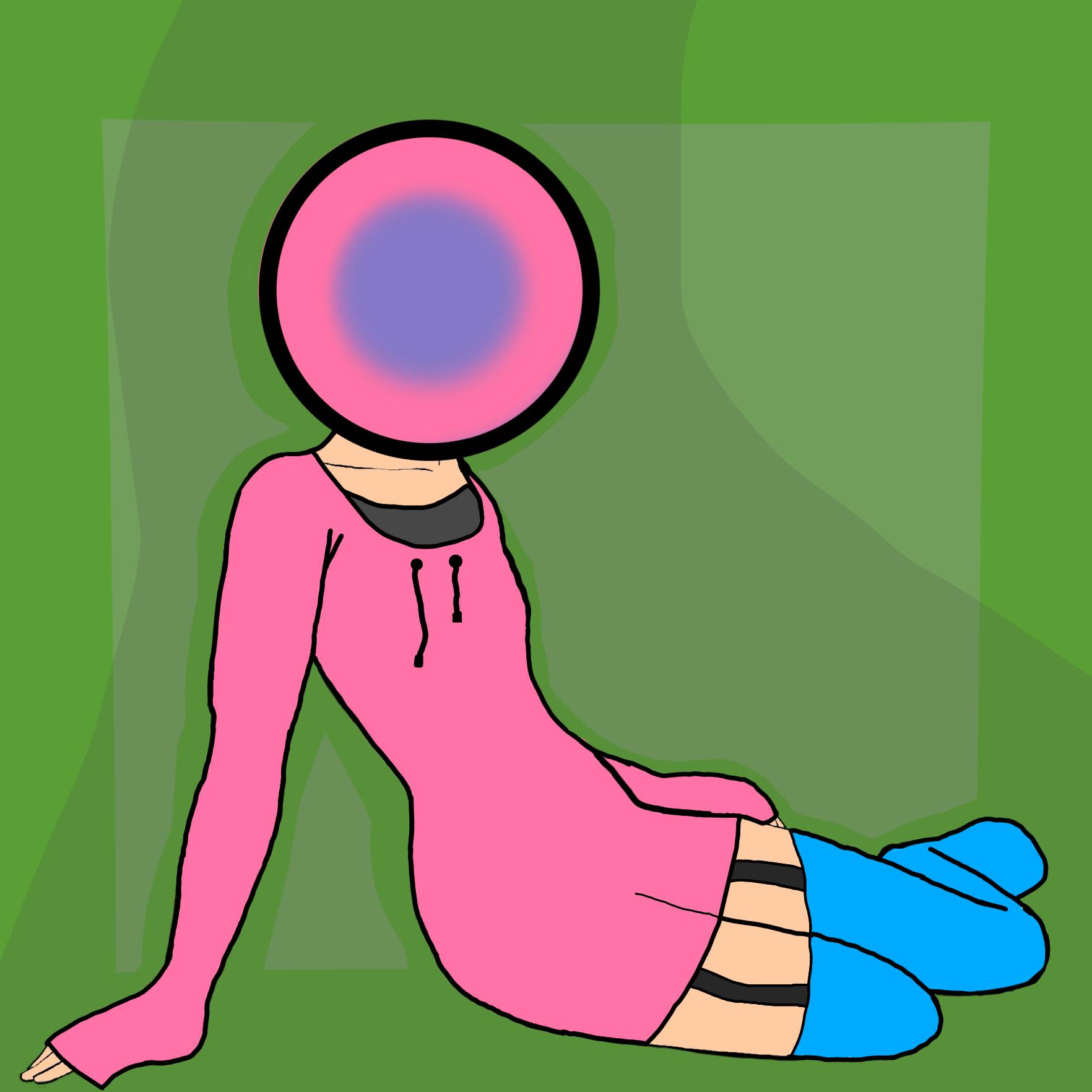 Weirdcore eye girl 1 (doesn't have a name yet) by Miss_Strawberry_Moo --  Fur Affinity [dot] net