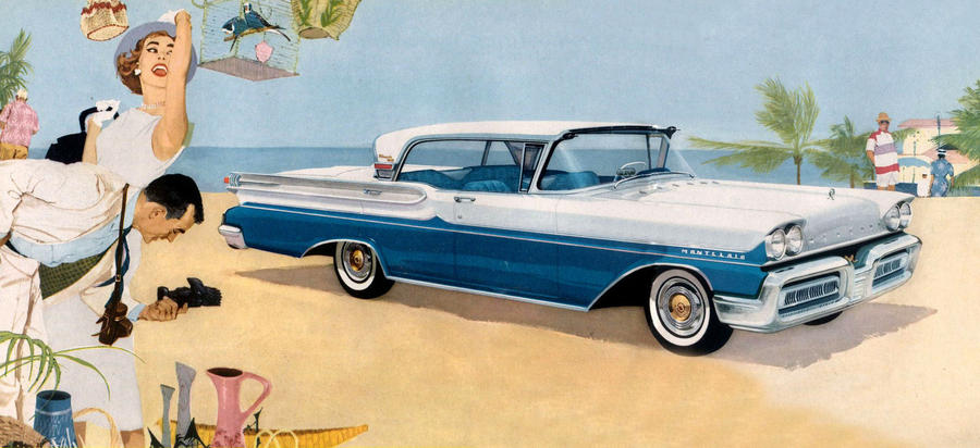 age of chrome and fins : 1958 Mercury