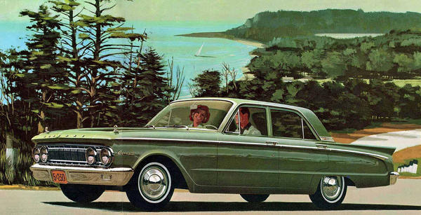 After the age of chrome and fins : 1962 Mercury