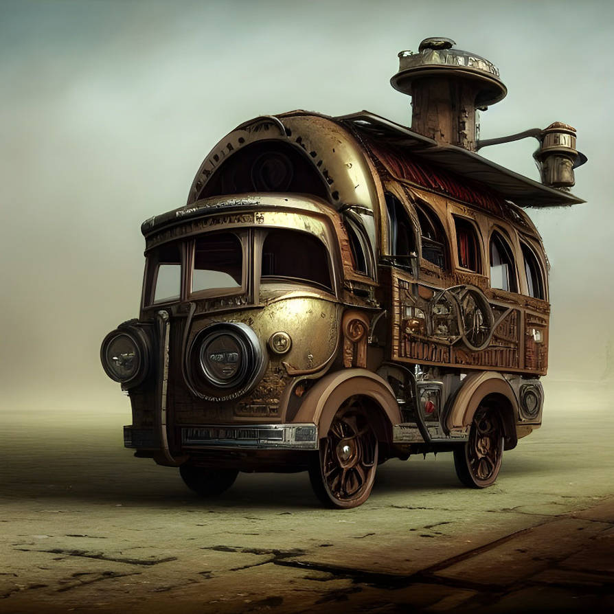 steampunk van by Peterhoff3 on DeviantArt