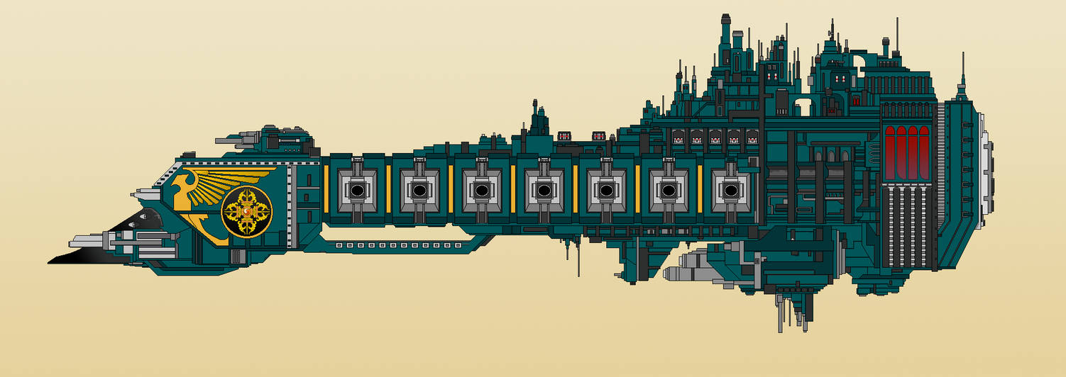 Barge Class Status 11th Legion: Legate-class Battle Barge Fuso by Peterhoff3 on DeviantArt