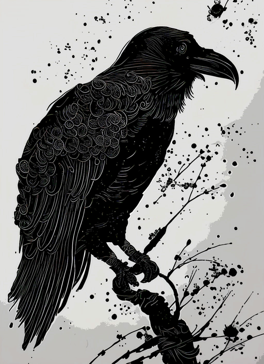 the crow by Peterhoff3 on DeviantArt