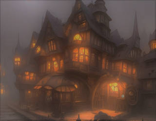 steampunk fantasy town 5