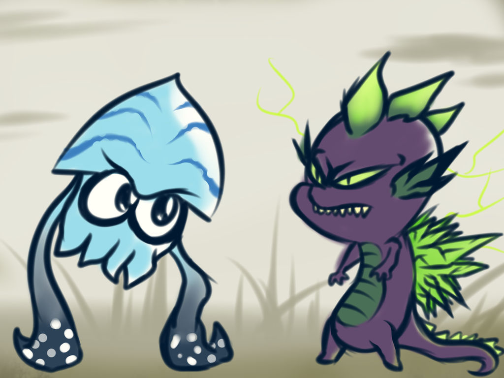 Spikezilla Ngezora versus Spikezilla ! by NORG17 on DeviantArt