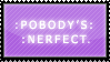 :Nobody's Perfect Stamp.