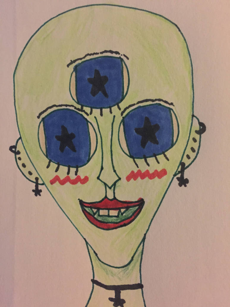 Alien Lady by Star121 on DeviantArt