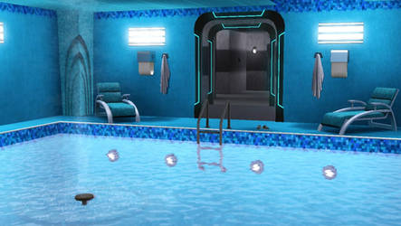 TARDIS in The Sims 3 (Pool) by AnastasiyaKosenko