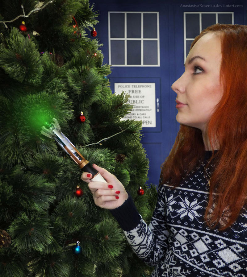 Amy Pond cosplay - Christmas special