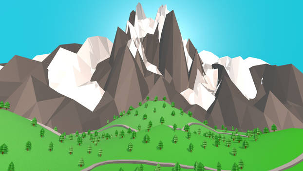 Low Poly Mountain