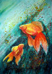 Goldfish by MoreMari