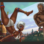 Elena x Urien stick art