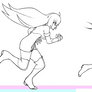 Tomoe Run Animation WIP
