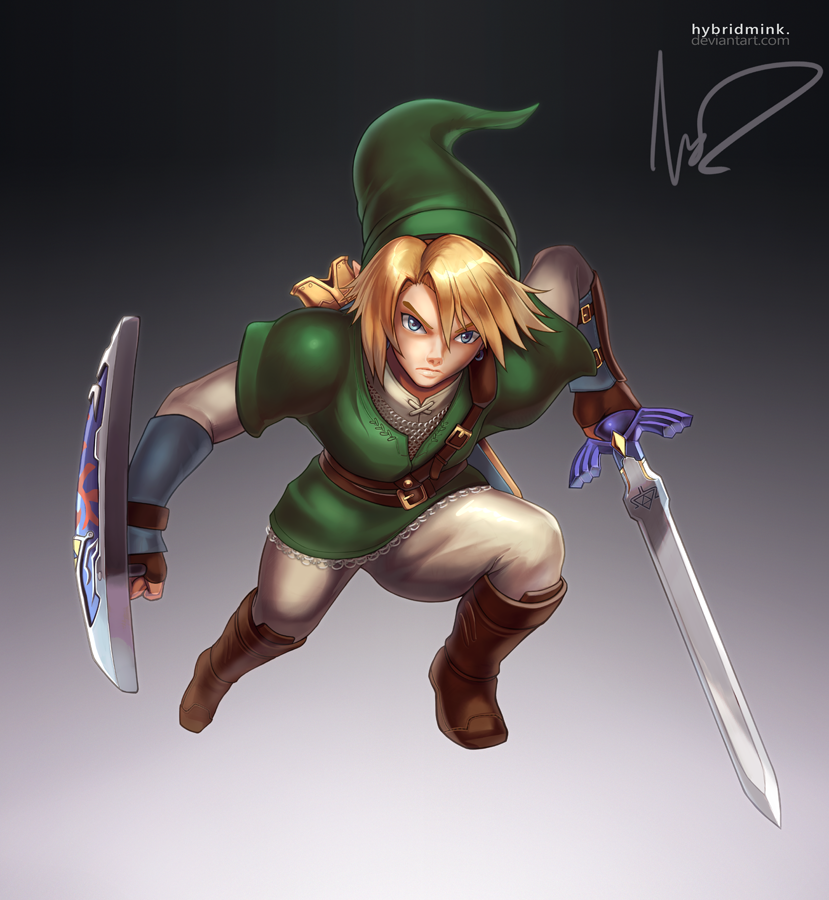 Deviantart Link Model Link by hybridmink on DeviantArt