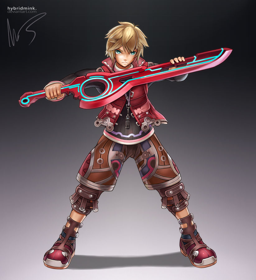 Shulk Block Shulk by hybridmink on DeviantArt
