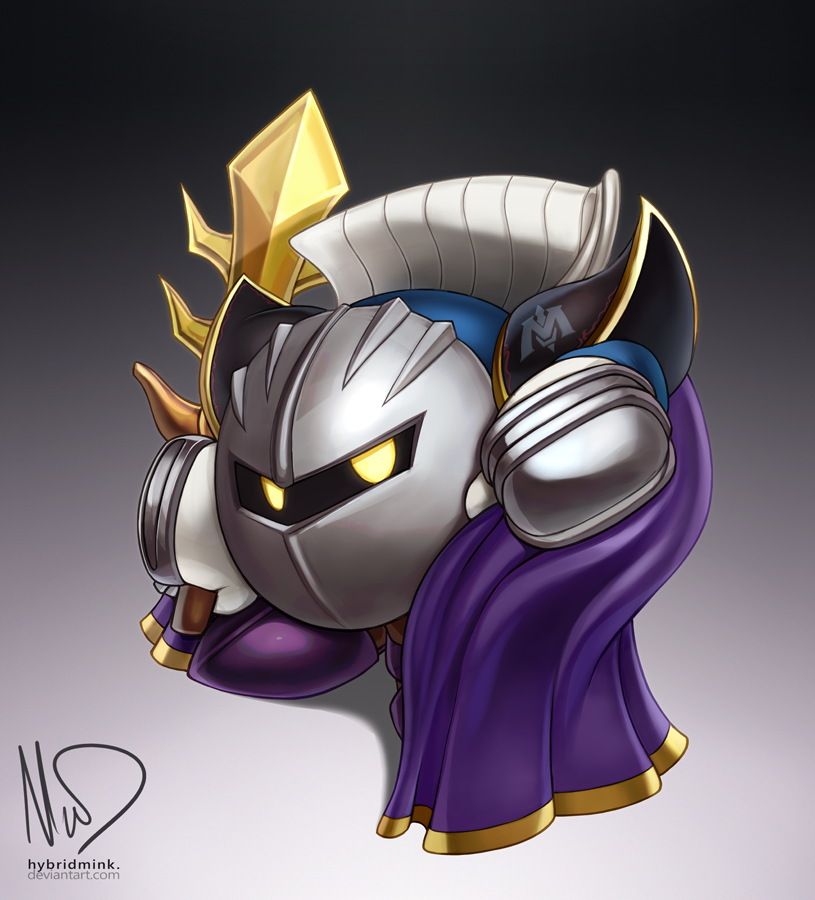 Meta Knight Simple Meta Knight by hybridmink on DeviantArt