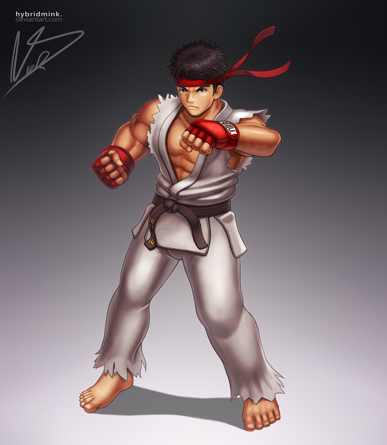 Cartoon Ryu Pfp Ryu by hybridmink on DeviantArt