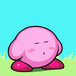 Kirby Idle Animation
