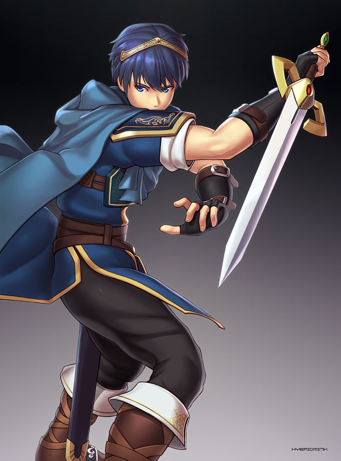 Marth (Ultimate) by hybridmink on DeviantArt