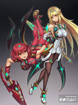 Pyra and Mythra (Ultimate)