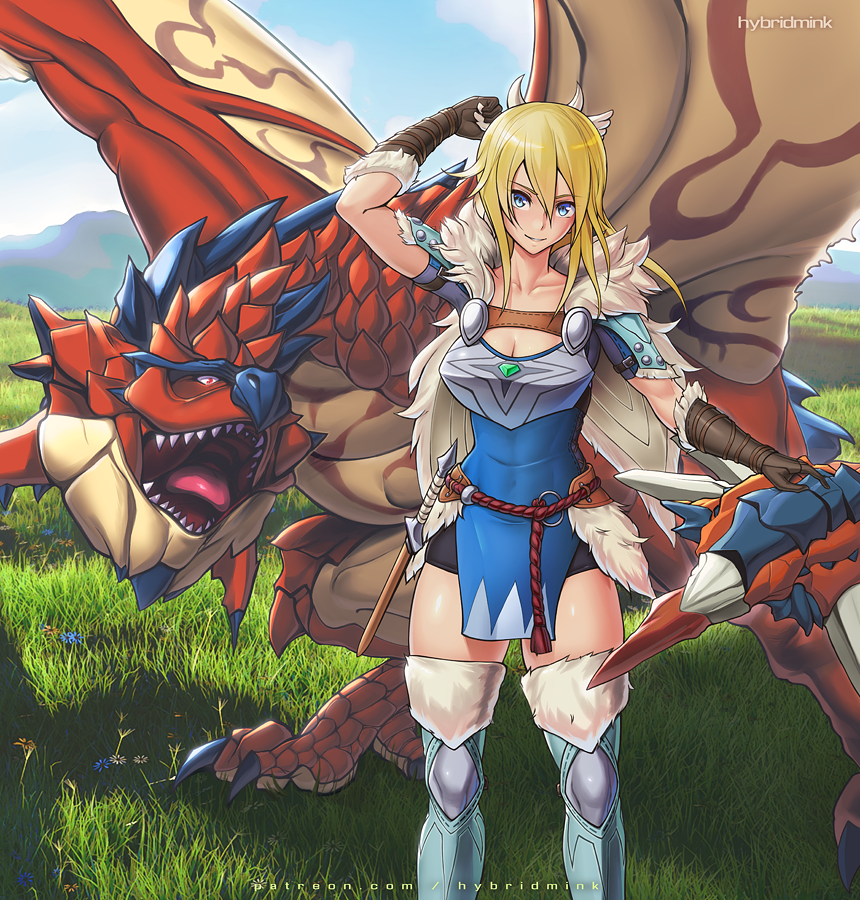 Avinia and Rathalos