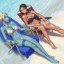 Sunbathing (Michendora and Tsuno)