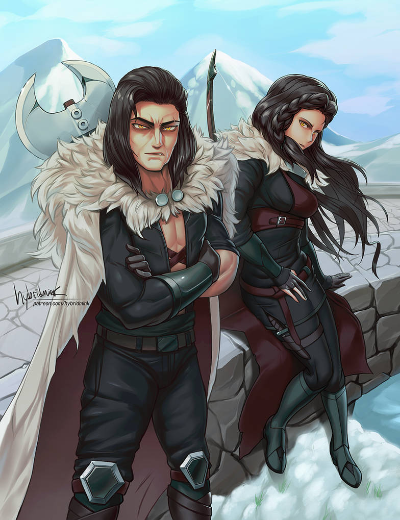 Radabor Witcher Radomir and Radoslava by hybridmink on DeviantArt