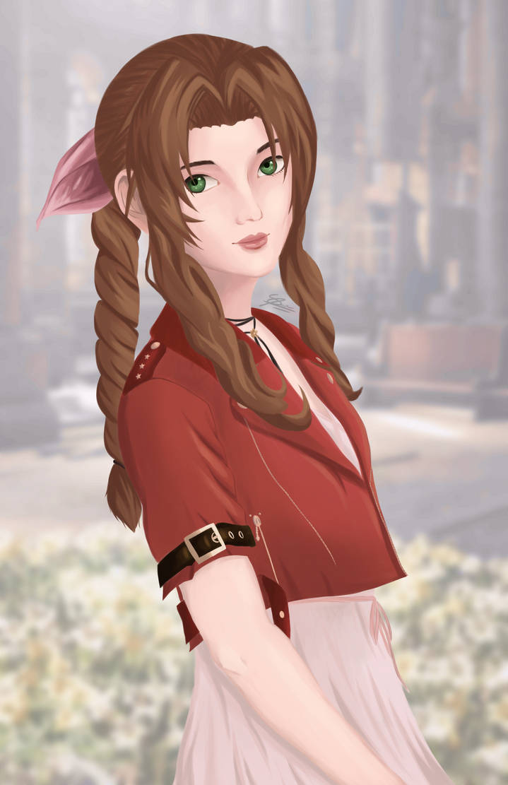 Aerith by SekiganZahir on DeviantArt