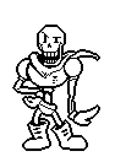 Papyrus busts a move!!! by toonhero4 on DeviantArt
