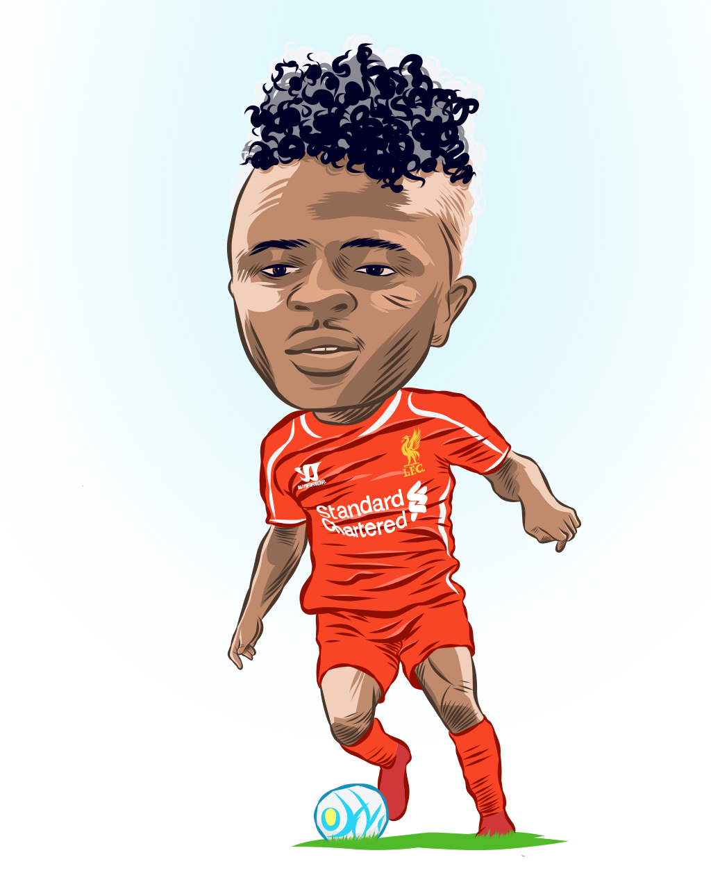 Raheem Sterling by baung on DeviantArt Raheem Sterling by baung on DeviantArt