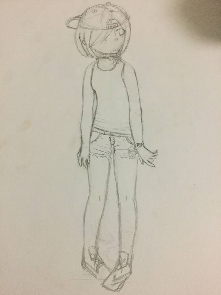 Random Basic Drawn Girls Random Girl Drawing WIP by SaltyBanana on DeviantArt