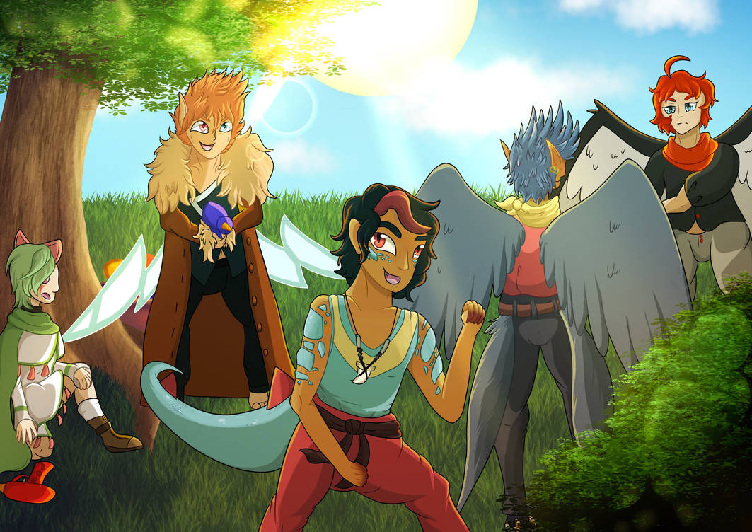 (PMD BTS COLLAB) Water Gun fight! by rubynoot on DeviantArt