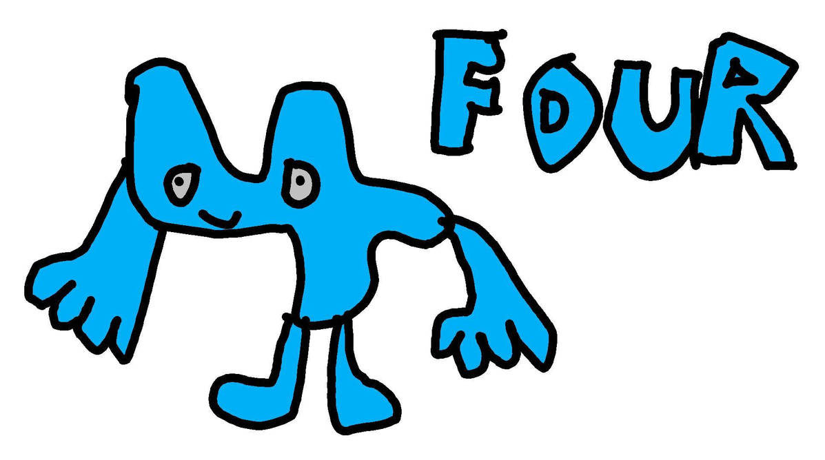 Four from BFDI by Cattboyy08 on DeviantArt