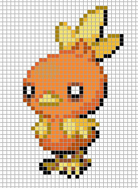 Torchic Box Sprite 255.torchic by Electryonemoongoddes on DeviantArt