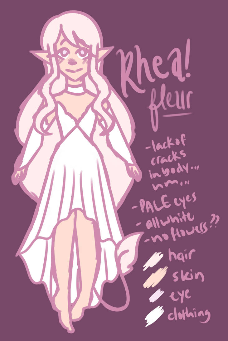 Rhea ! Fleur by LavenderWinged on DeviantArt