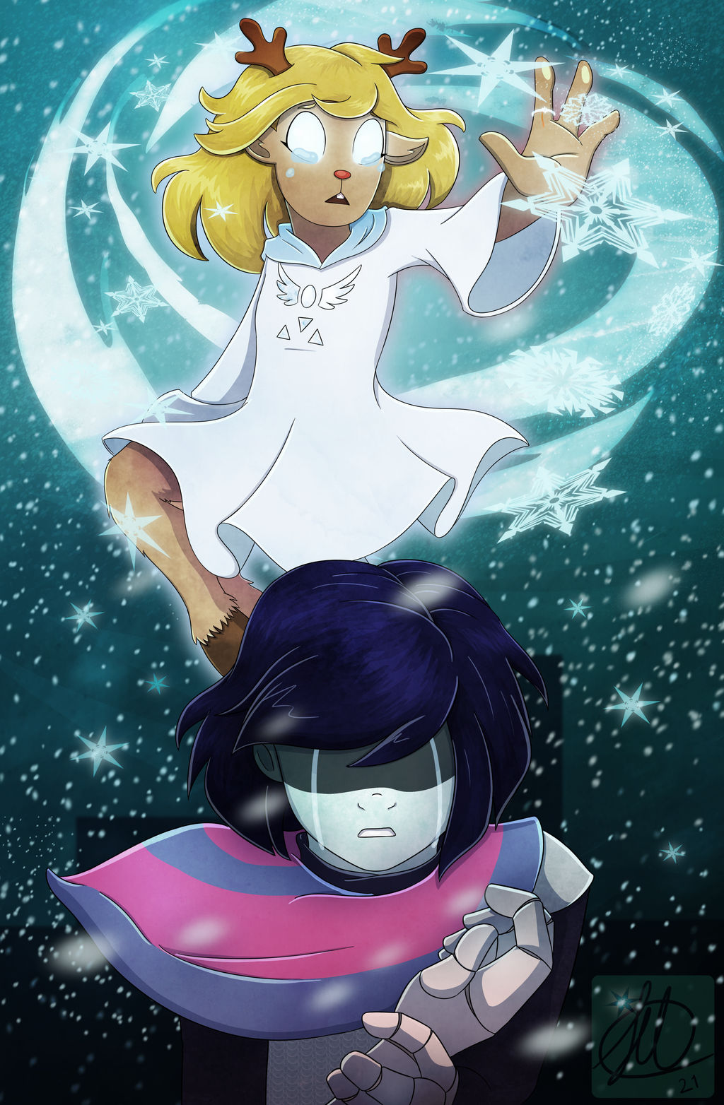 Delta Rune Snow Deltarune - Snowgrave by ScarabDynasty1 on DeviantArt