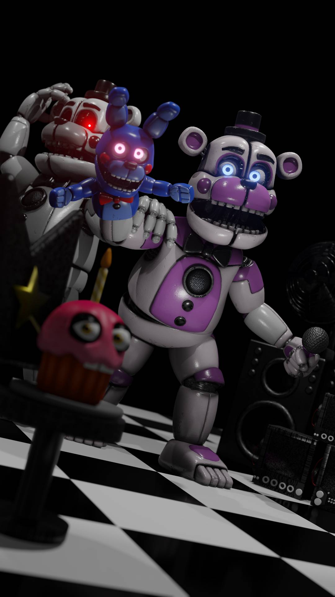 MMD FNAF AR:Funtime Freddy + Download by Francoraptor2018 on DeviantArt