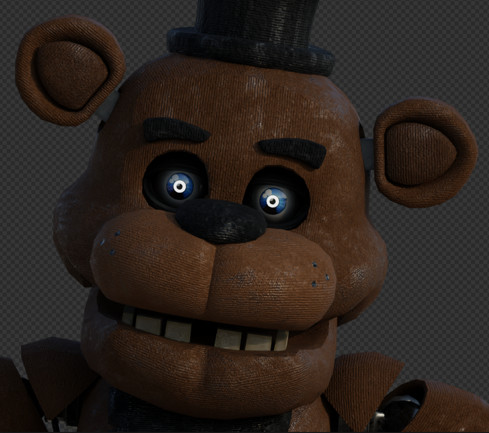 Freddy Fazbear Head by DarkofRose on DeviantArt