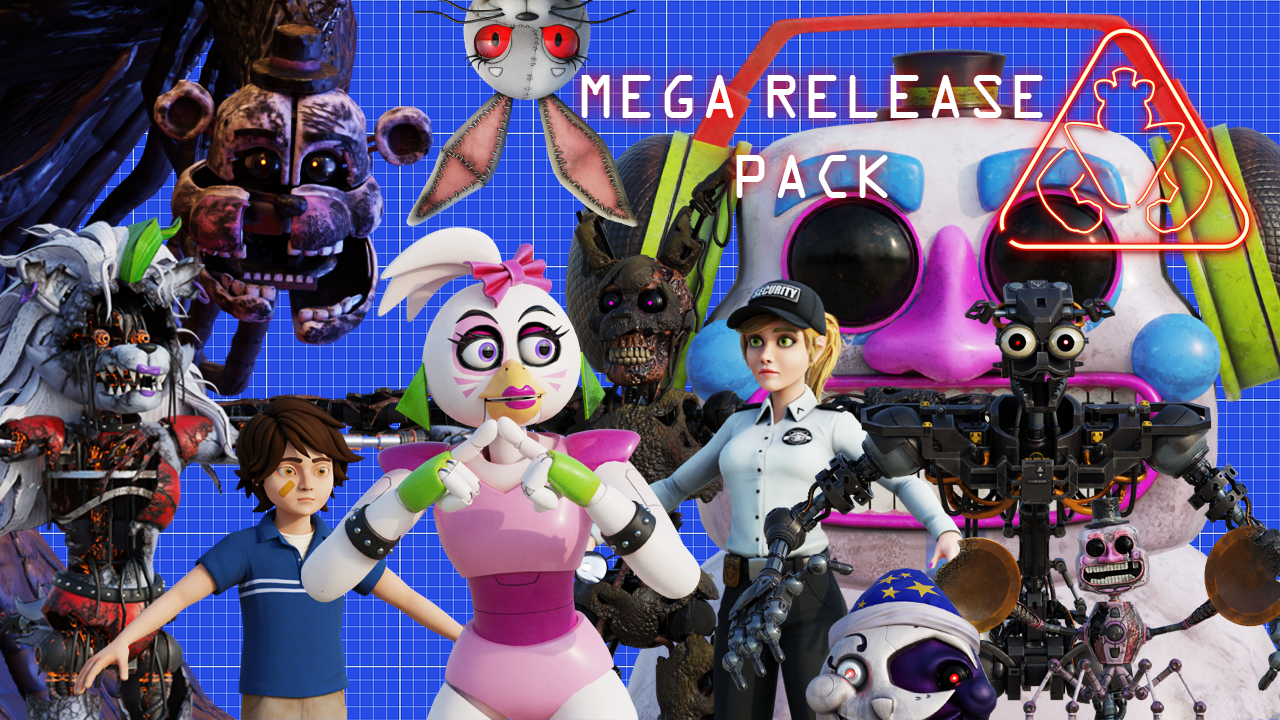 FNAF 1 Retexture Pack V3 Release by FNAF-BUSTERS on DeviantArt