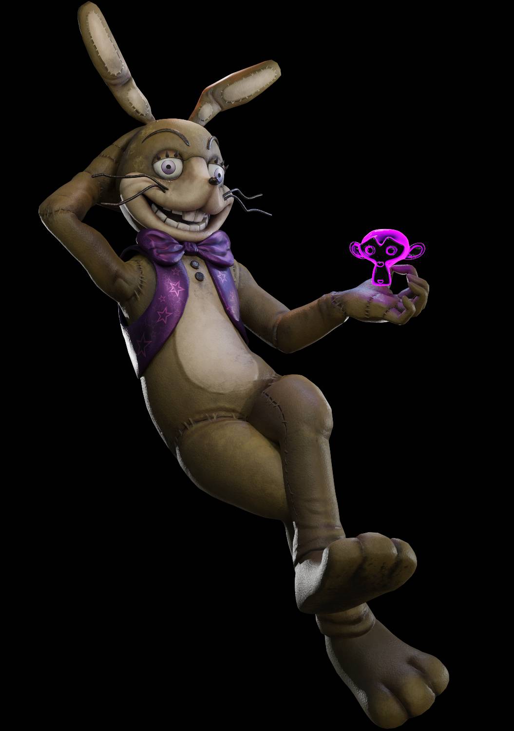 F Naf Characters Rabbit Random Render by FNAF-BUSTERS on DeviantArt