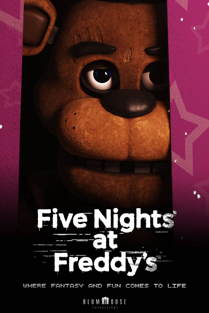 FNAF Movie Poster Concept by FNAFBUSTERS on DeviantArt