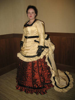 1872 Bustle Dress