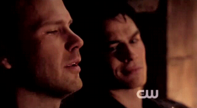 Vampire Diaries 6x10 Alaric and Jo kiss on Make a GIF