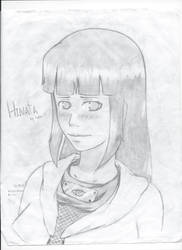 Hinata Pencil Drawing