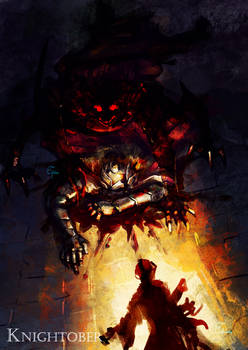 Knightober 3 - Dark-on-Light