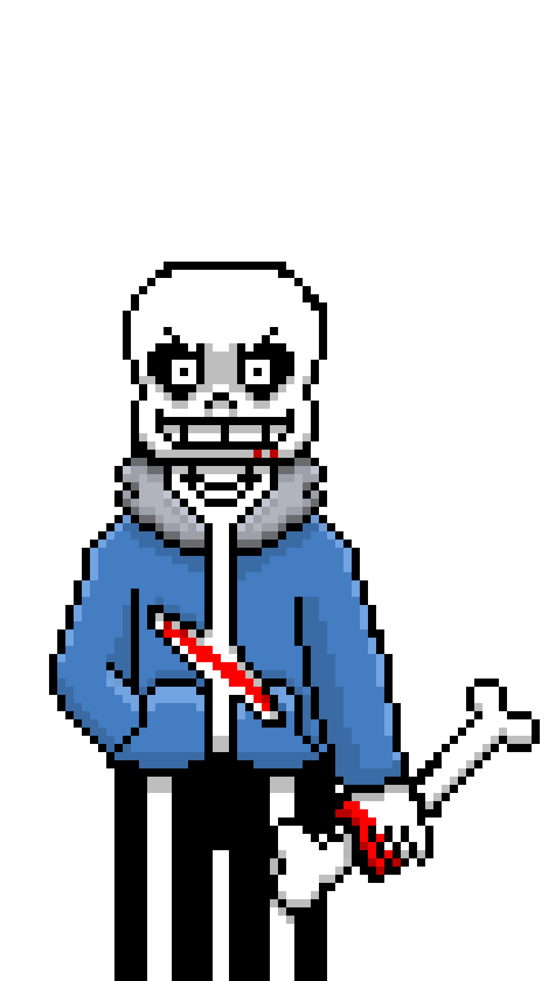 Undertale sans Pixelart by chichi3002 on DeviantArt