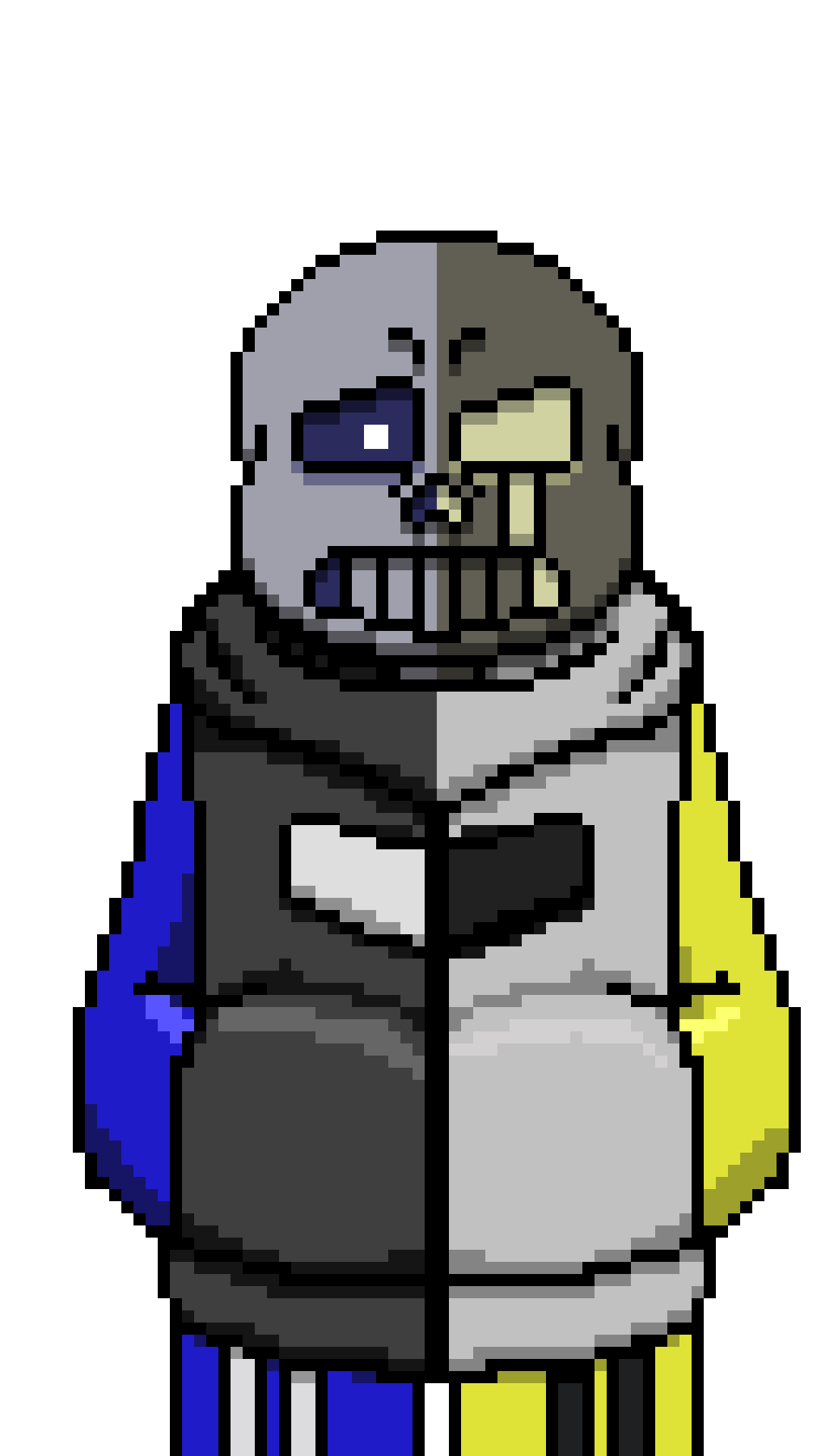 undertale sans and gaster blaster Pixelart by chichi3002 on DeviantArt