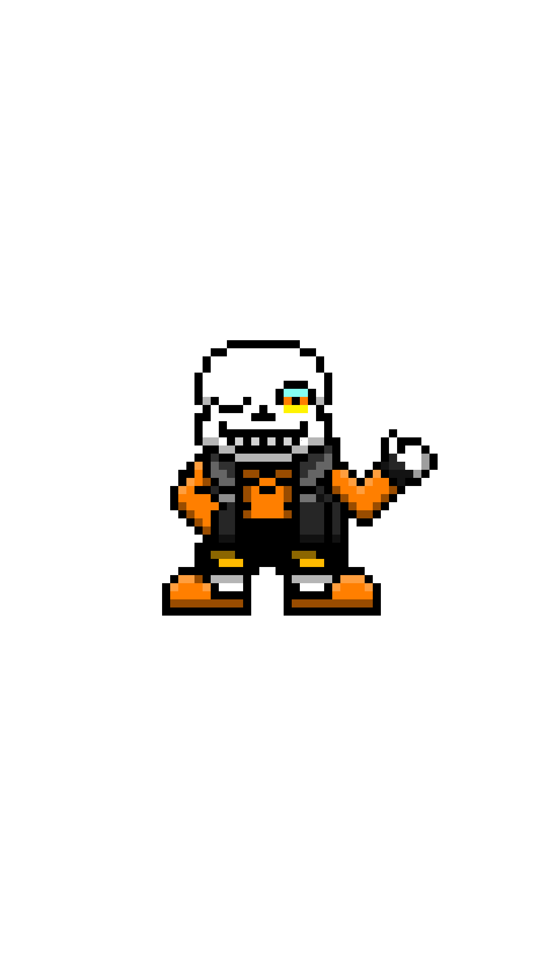 underBattery sans pixel art version two by chichi3002 on DeviantArt