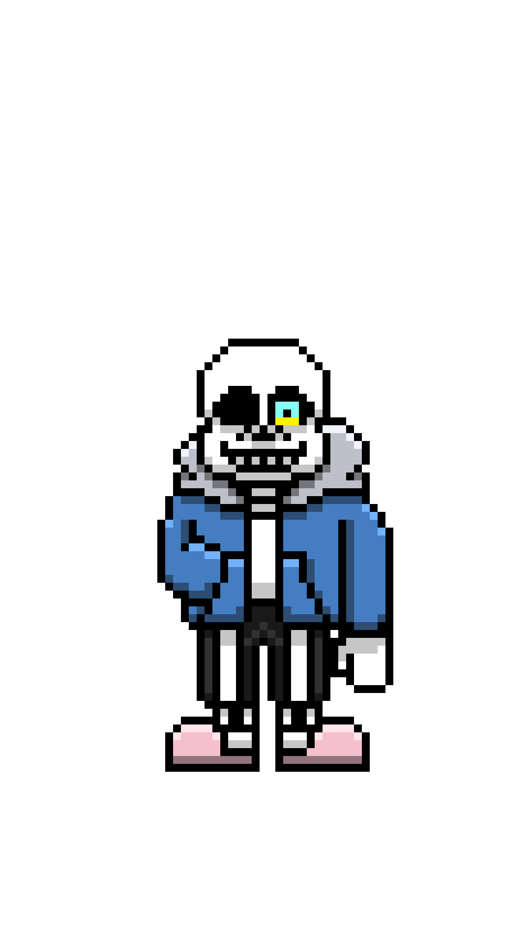 undertale sans pixel art by chichi3002 on DeviantArt